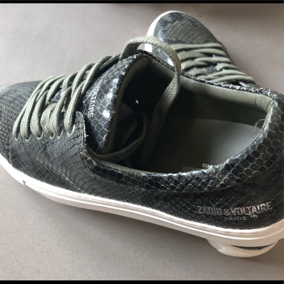 NWOB ZADIG AND VOLTAIRE PARIS FRED WILD SNEAKERS ! - Picture 6 of 8